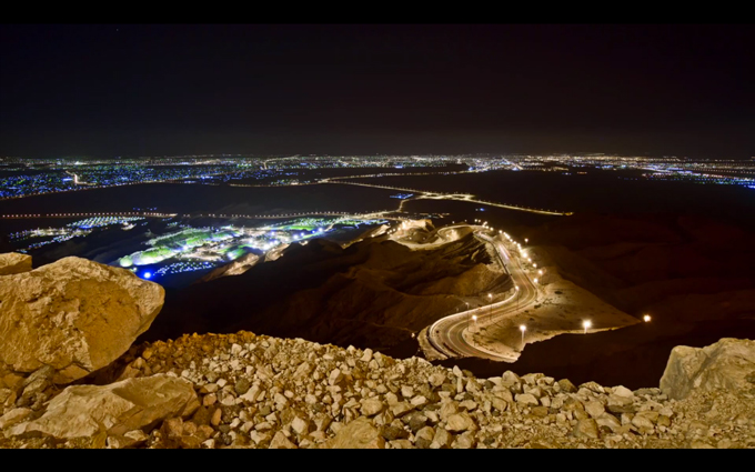 Jebel Hafeet in Al Ain UAE
