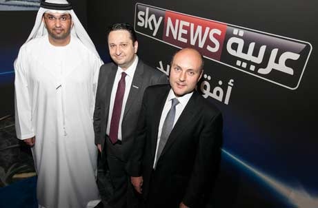 Dr. Sultan Al Jaber, Nart Bouran, Andrew Griffith