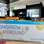 Inside the Samsung d'light Shop, Playground of Toworrow