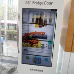 Smart Fridge at the Samsung d'light Shop