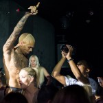 Chris Brown turns up the heat at Cavalli Club, Restaurant & Lounge with a surprise performance