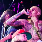 Chris Brown turns up the heat at Cavalli Club, Restaurant & Lounge with a surprise performance