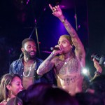 Chris Brown turns up the heat at Cavalli Club, Restaurant & Lounge with a surprise performance