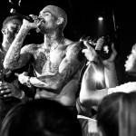 Chris Brown turns up the heat at Cavalli Club, Restaurant & Lounge with a surprise performance