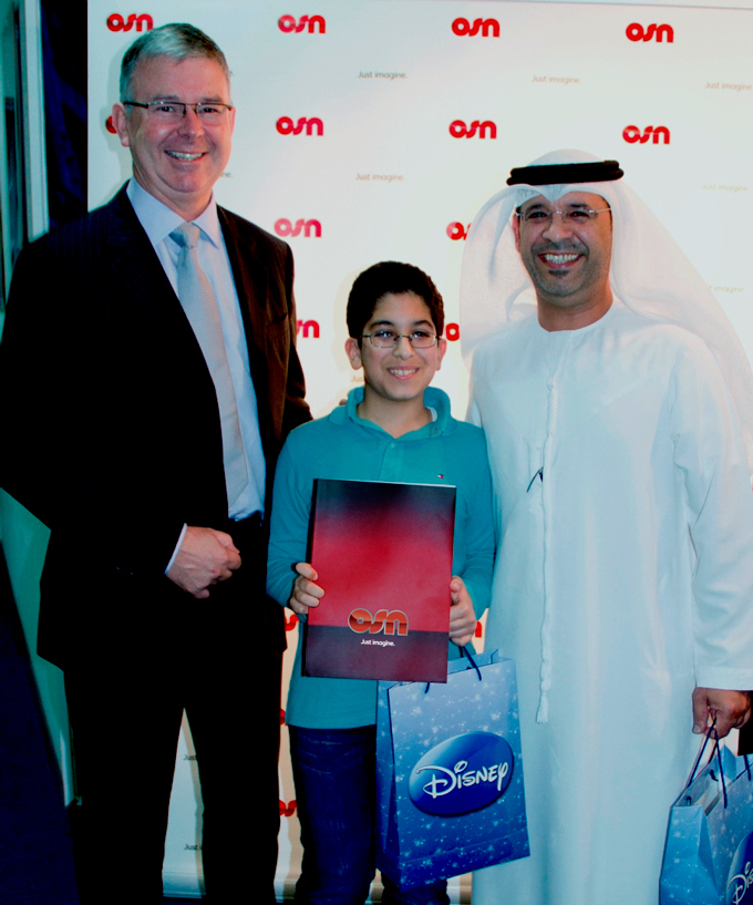 UAE National Wins OSN Privileges Mega Prize, a trip of a Lifetime to Euro Disney Paris