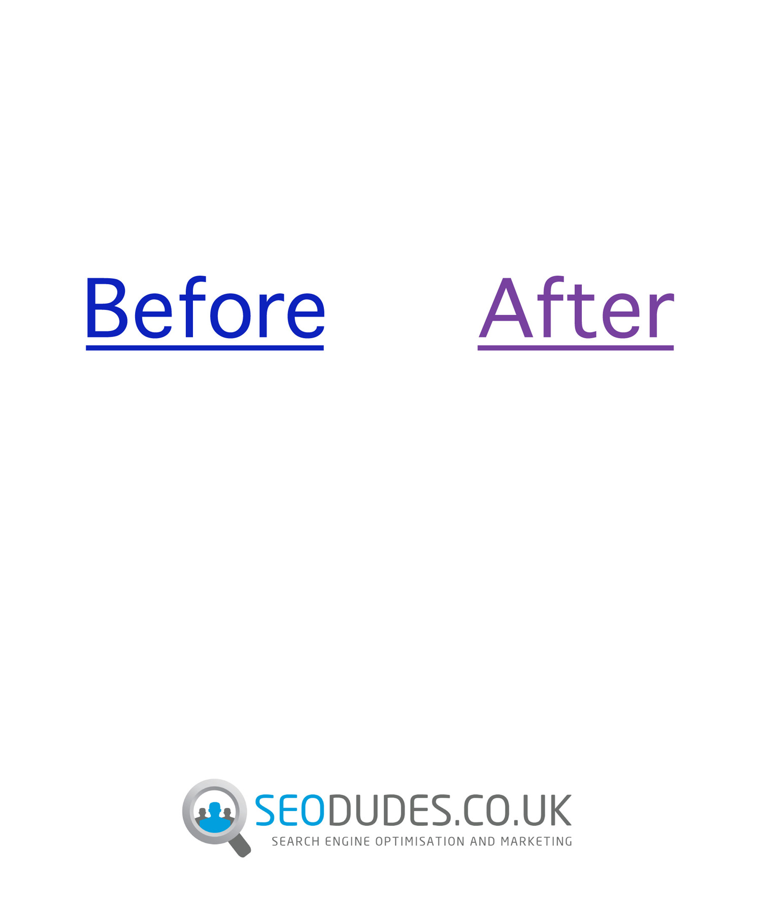 SEO Dudes - Before & After