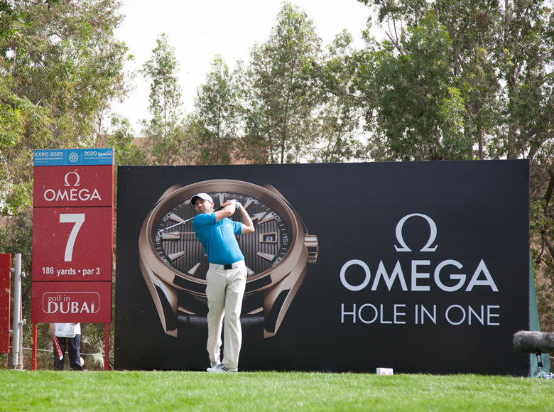 OMEGA ambassadors Sergio Garcia and S. Y. Noh Join world-class field on first day of Dubai Desert Classic 2013