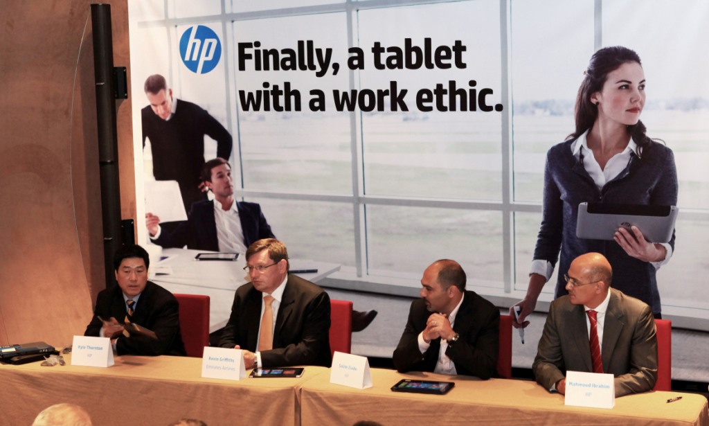 HP ElitePad 900 Press Conference in Dubai
