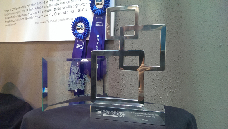New HTC ONE Scoops Global Mobile Award for Best New Mobile Handset, Device or Tablet at MWC 2013