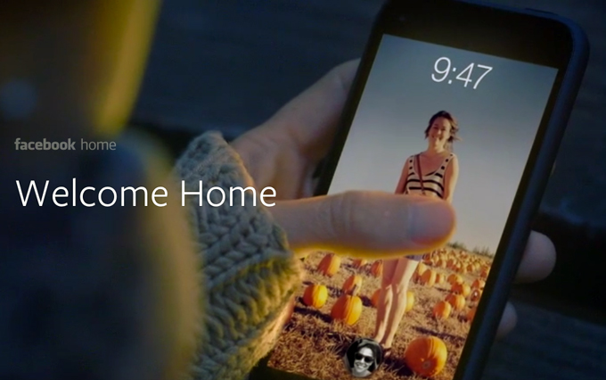 Facebook launches ‘Home’ to turn the Android phone into a social phone