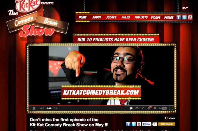 Top 10 Finalists for Kit Kat Comedy Break Competition Announced
