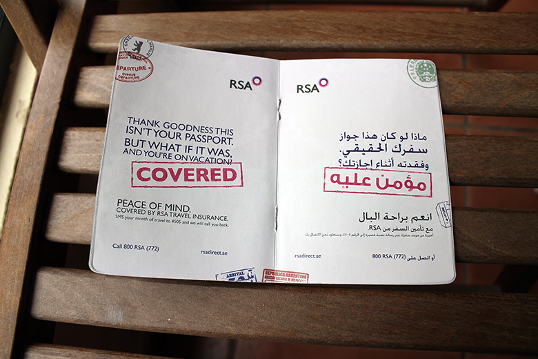 RSA Lost Passport Insurance