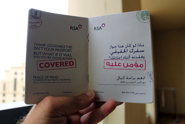 RSA Lost Passport Insurance