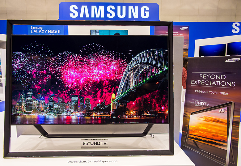 Samsung Dazzles GITEX Shopper with New 85” UHD TV