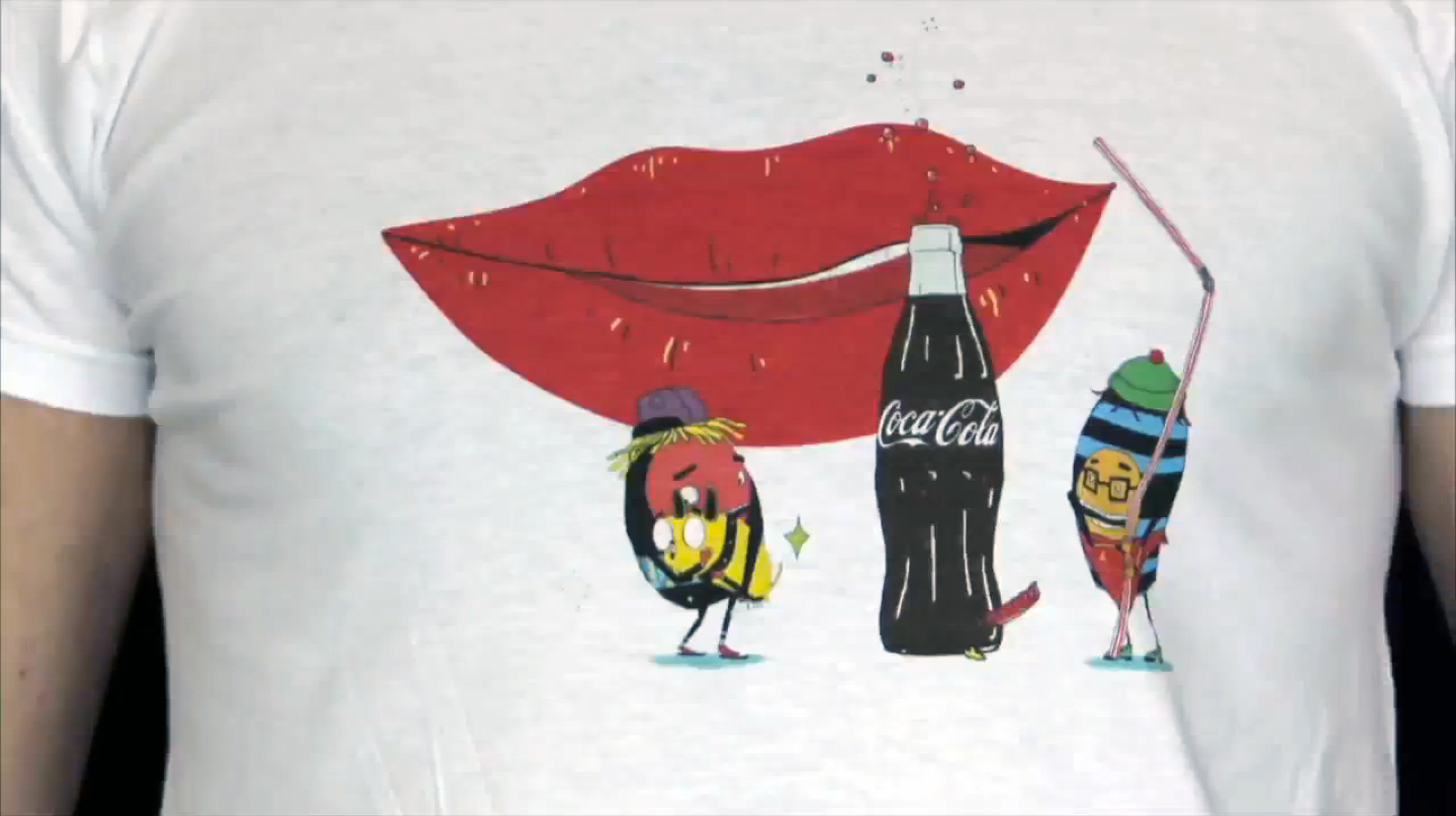 Coca Cola presents the Wearable Movie