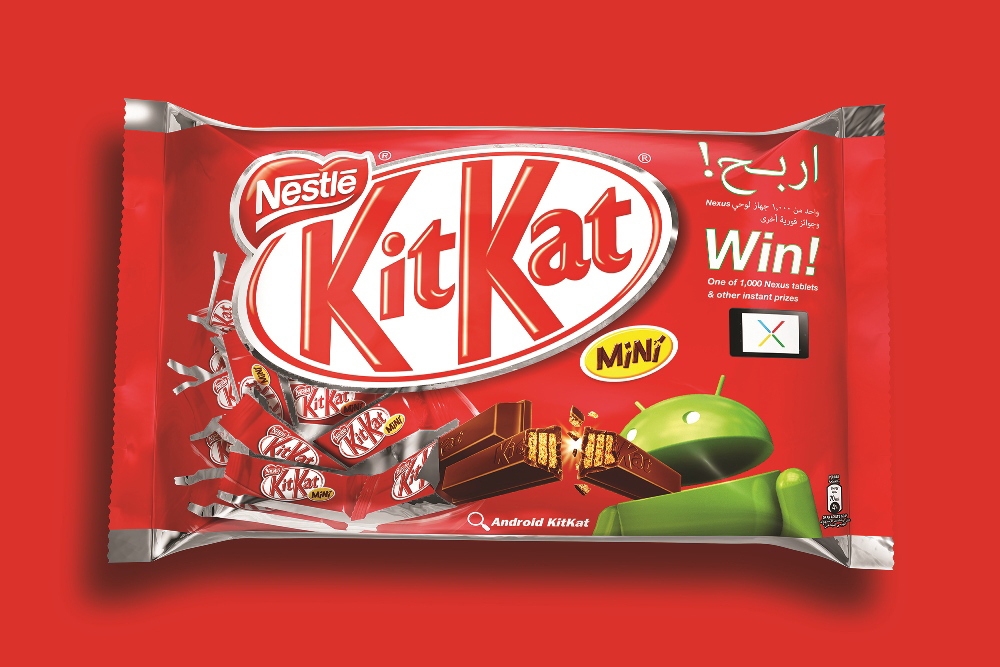 Google and Nestlé announce Android KitKat