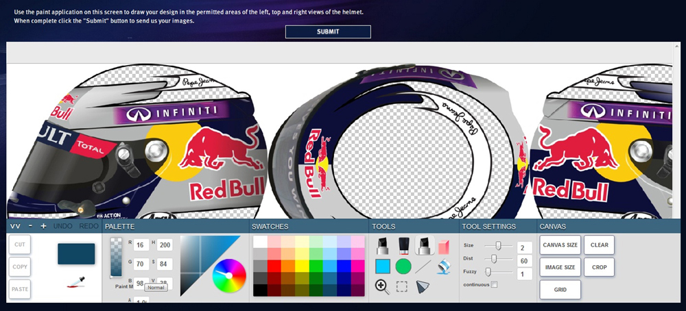 Infiniti offers F1™ fans the chance to design Sebastian Vettel’s helmet for Abu Dhabi Grand Prix weekend