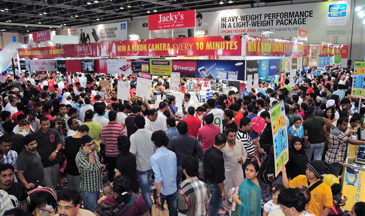 Jackys stands at Gitex Shopper 2012-3