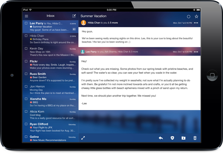 Yahoo Mail’s Sweet 16 Is Sweet: A brand new view