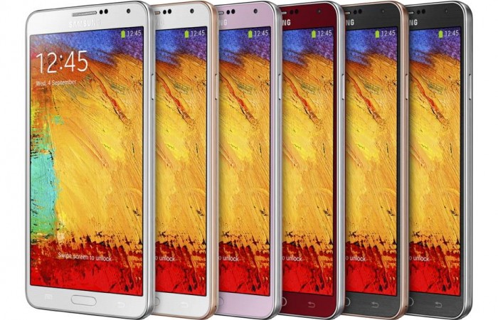 Galaxy Note 3 new colors