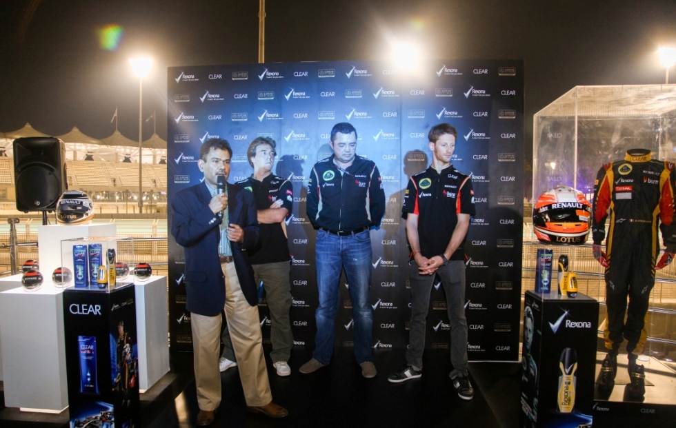 Clear and Rexona Host Exclusive Lotus F1 Team Meet & Greet