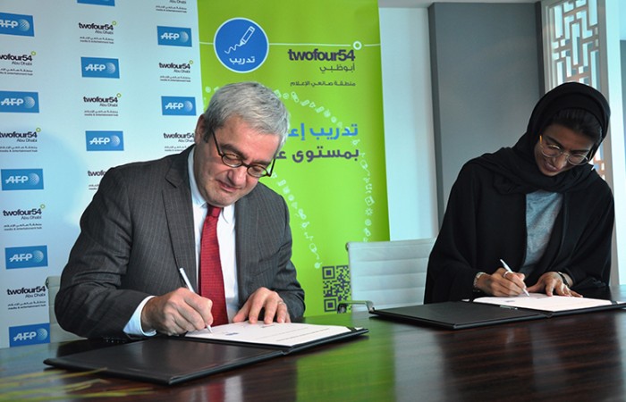 twofour54-and-AFP-Foundation-enter-strategic-partnership-to-deliver-tailored-courses-in-journalism-for-media-professionals-in-the-GCC