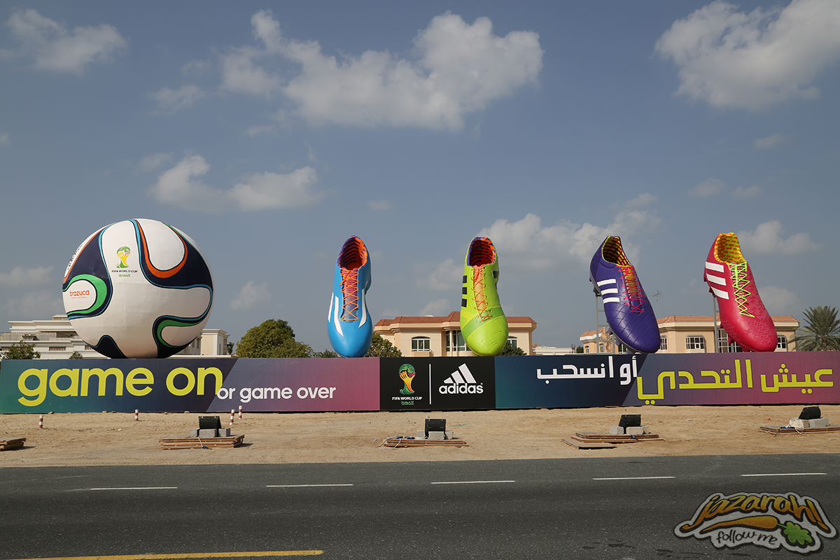 Adidas is gearing up for World Cup!