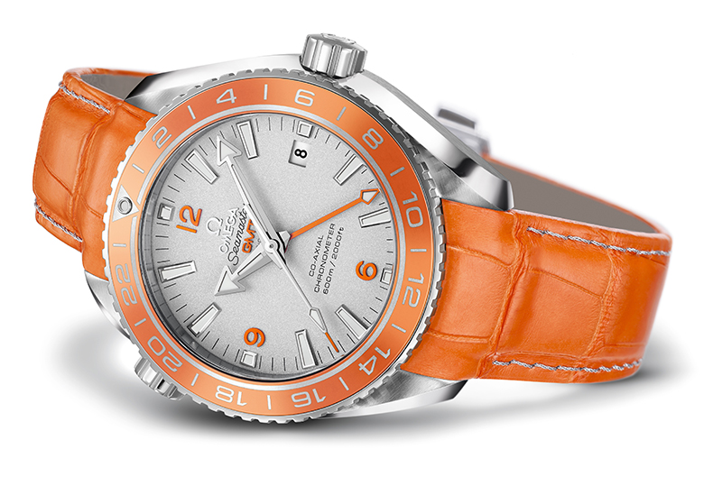 The OMEGA Seamaster Planet Ocean Orange Ceramic