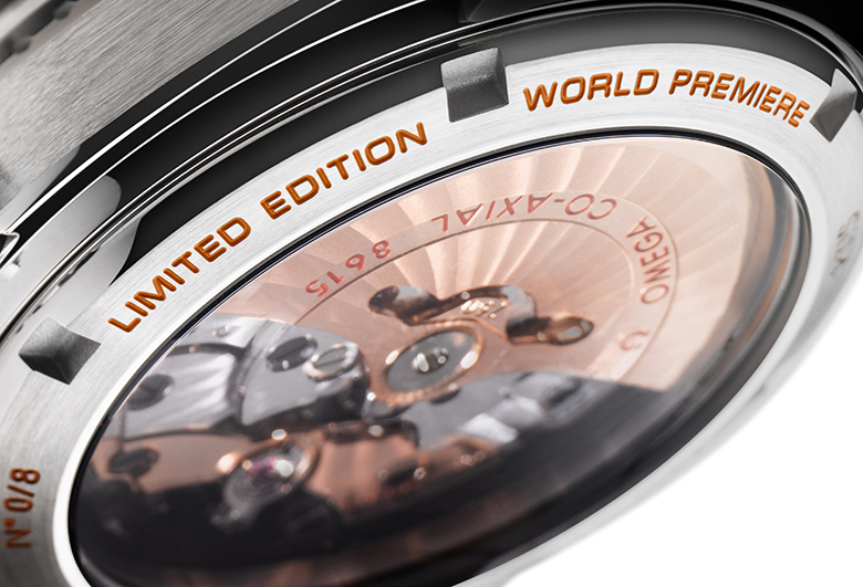 The OMEGA Seamaster Planet Ocean Orange Ceramic