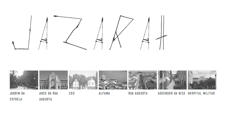 Lisbon has a new font inspired by Tram Wires!