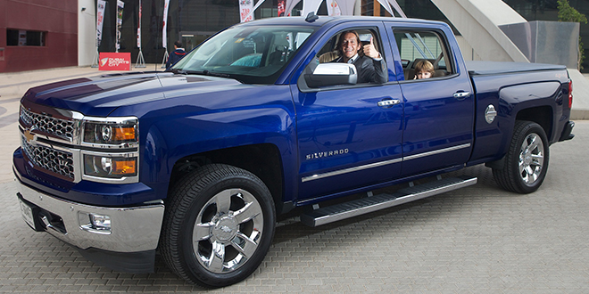 Football Legend Michel Salgado is Driving the All-New 2014 Silverado