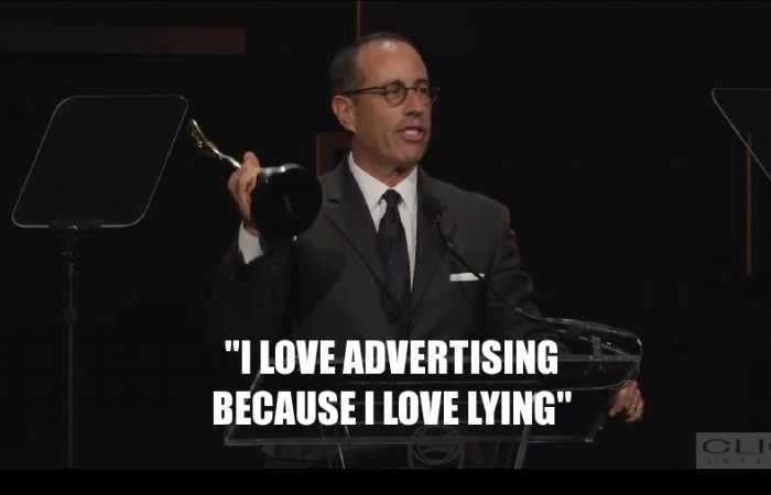 Jerry Seinfeld Clio Speech 2