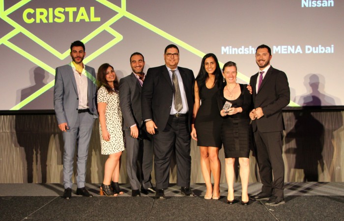 Nissan-Middle-East-Receives-Gold-Cristal-Award