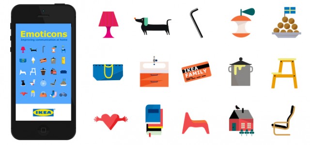 IKEA Launches a Fun Campaign with Custom Emoticons